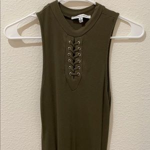 Olive green Bodysuit